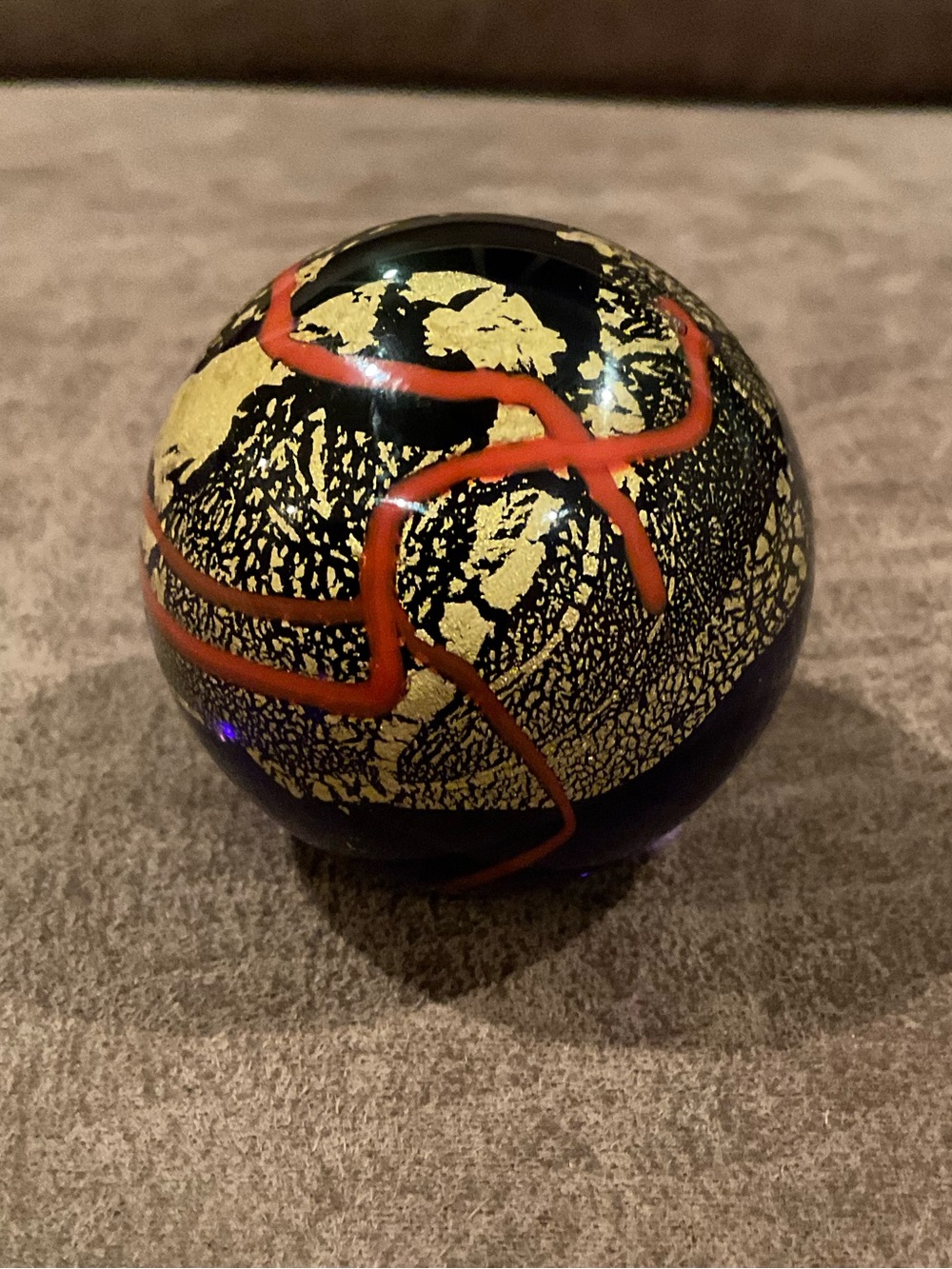 Glass Eye Studio Mount Saint Helens Paperweight